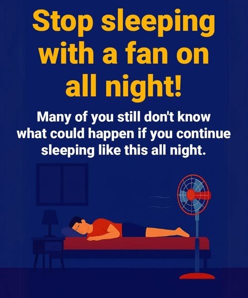 The Hidden Reason a Fan at Night Could Be Ruining Your Sleep