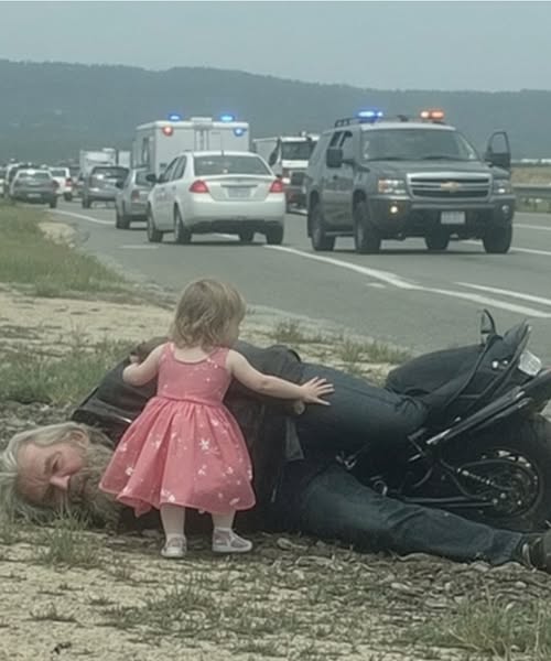 Bravery in a Princess Dress: Little Girl Helps Injured Stranger