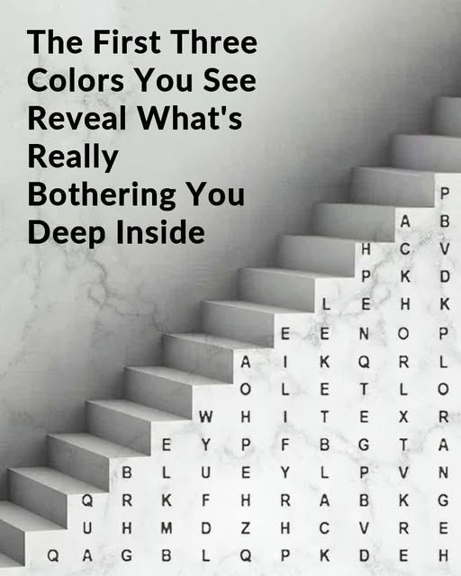 Colors You See First Reveal Your Deepest Hidden Worries