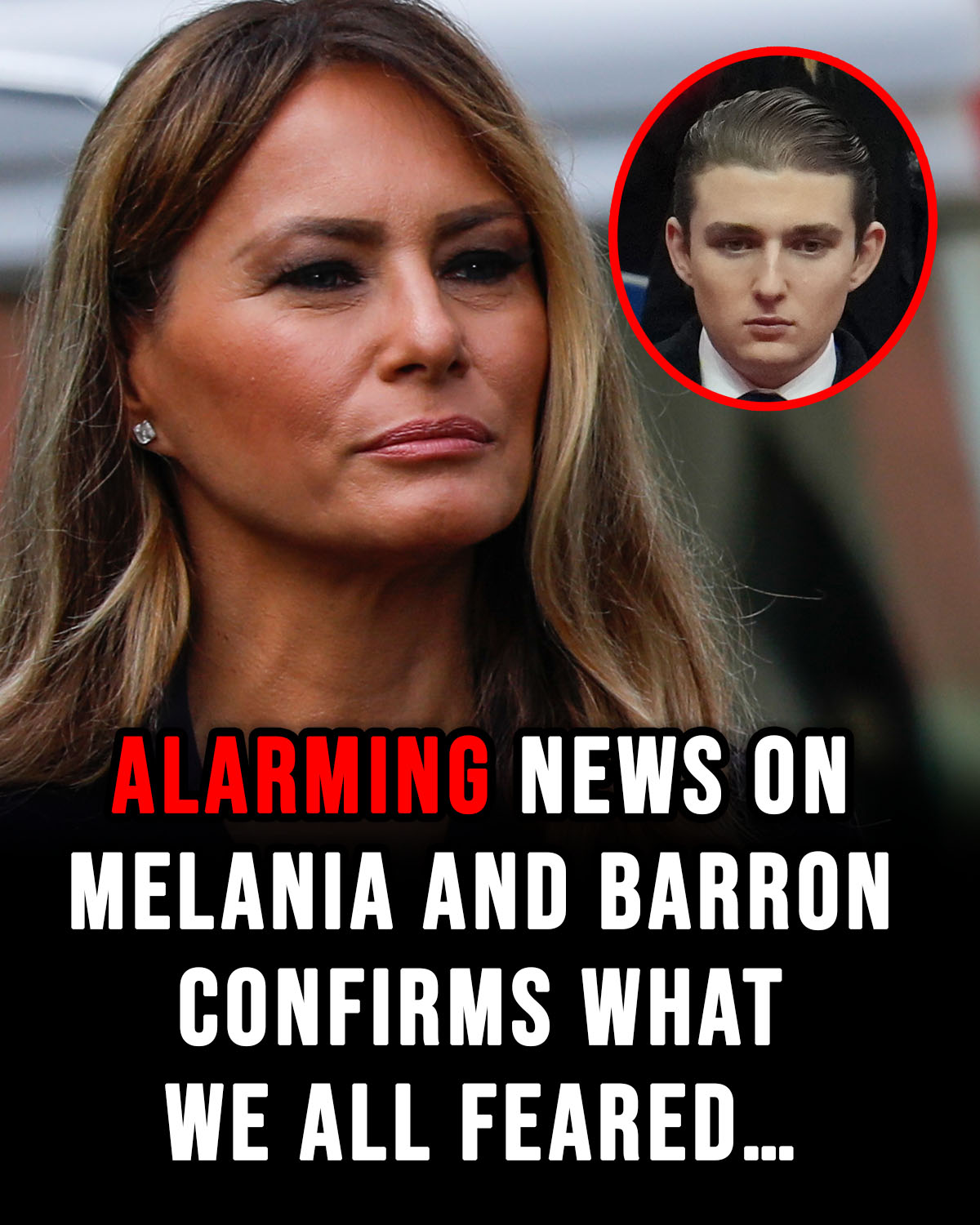 Melania Worried as Barron Starts Sophomore Year