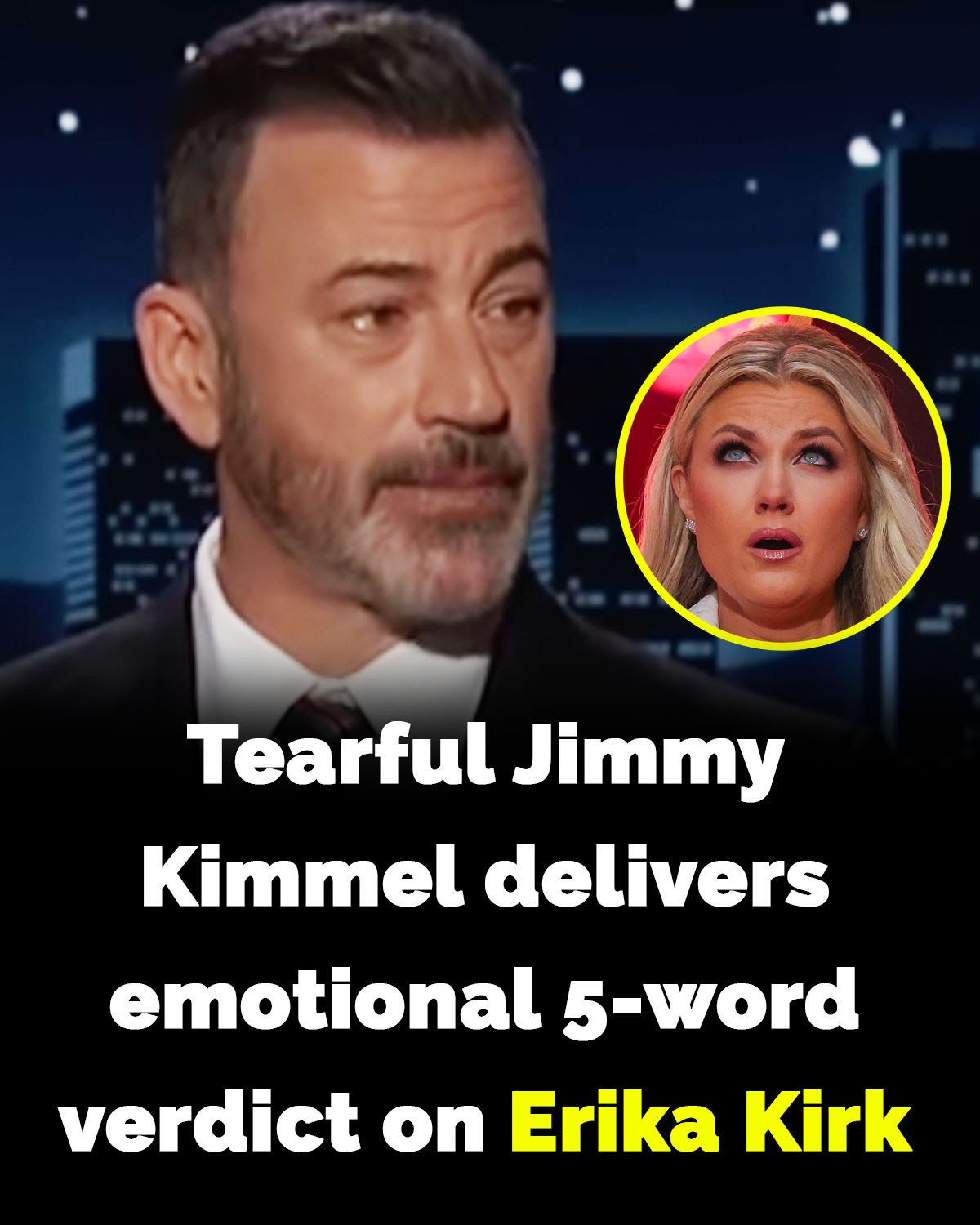 Host Breaks Down Sharing Heartfelt Message for Erika Kirk