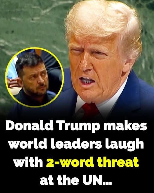 Unexpected 2-Word Joke Shocks UN Leaders