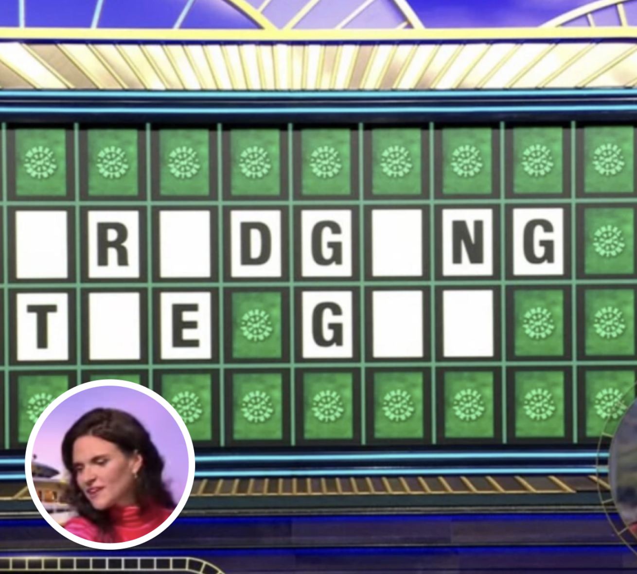 Unbelievable K Puzzle Moment on Wheel Of Fortune
