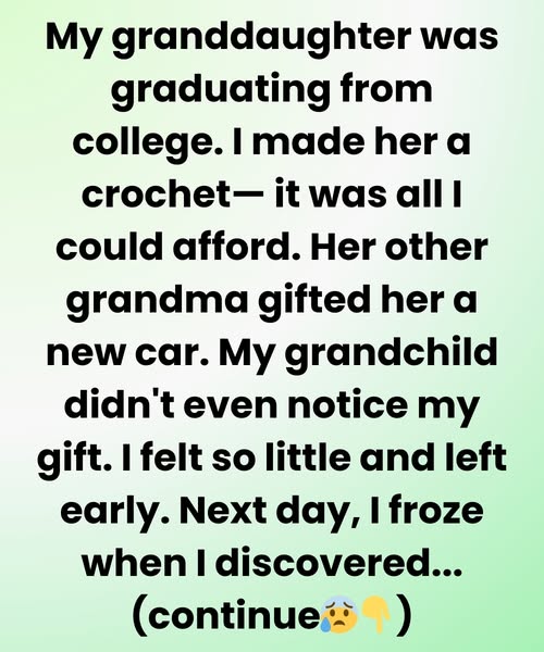 My Granddaughter Broke My Handmade Gift—And I Discovered Why