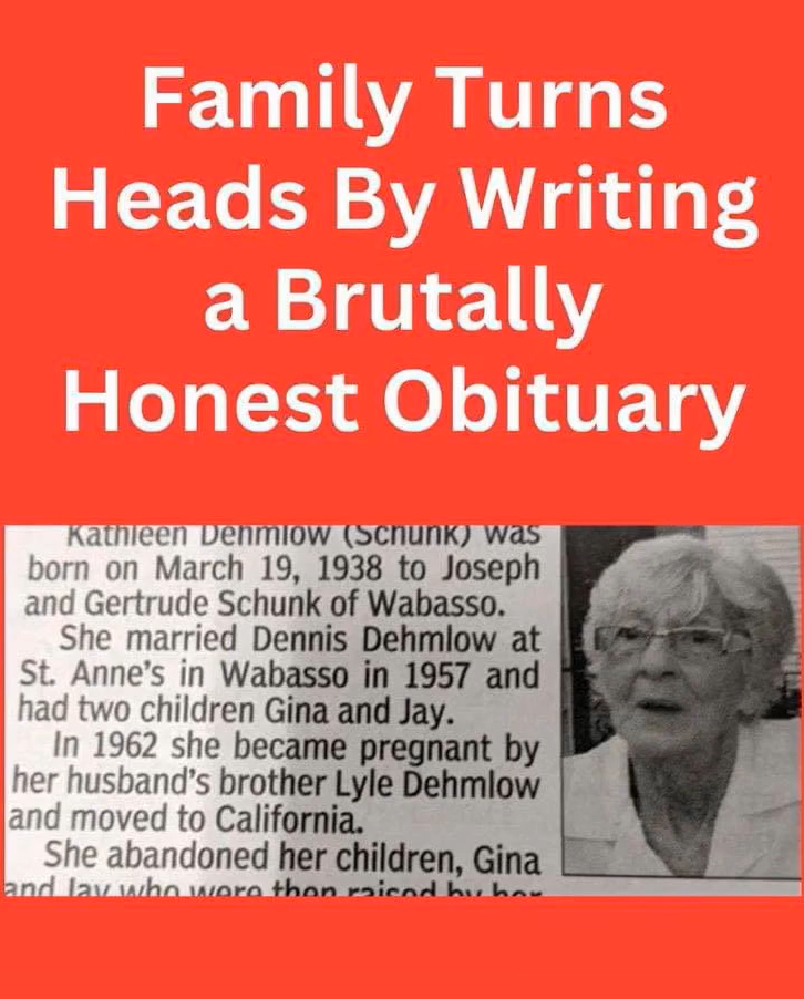 The Obituary That Redefined Family and Forgiveness