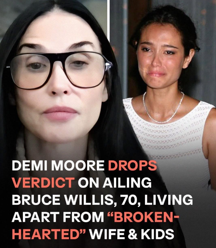 Demi Moore on Bruce Willis’ Living Arrangements