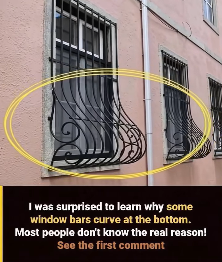 Why Some Window Grills Curve Outward: The Hidden Reason