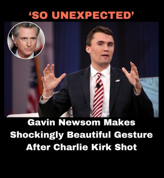Gavin Newsom Honors Charlie Kirk After Utah Shooting
