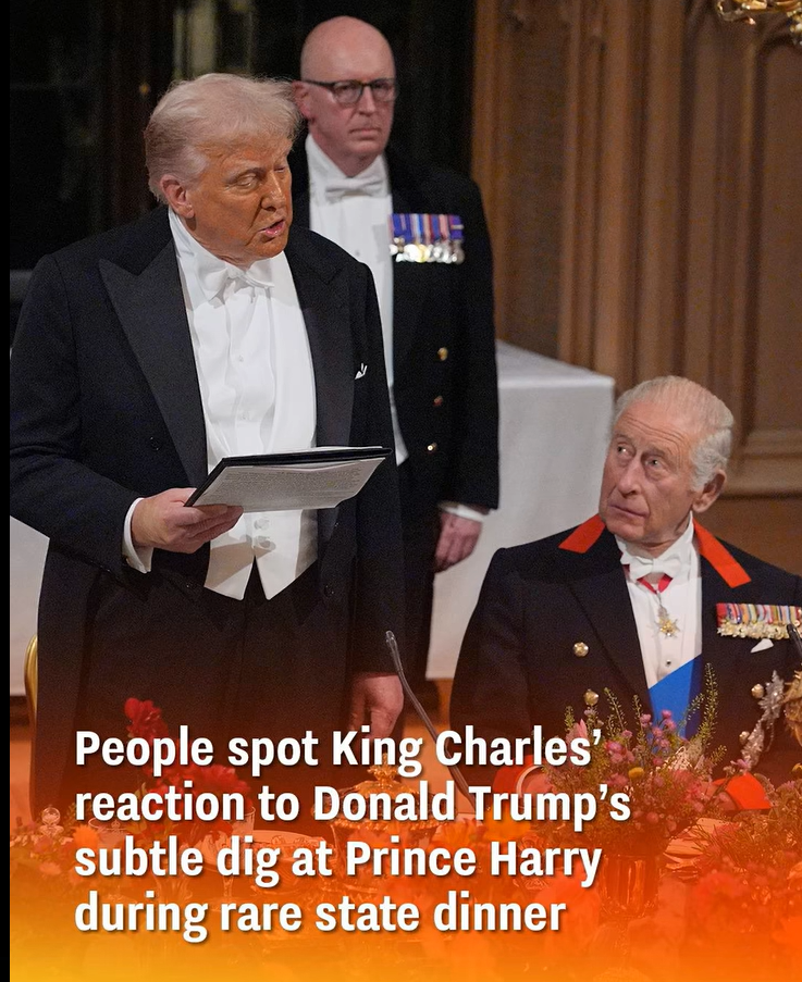 King Charles’ Reaction Sparks Buzz After Trump Speech