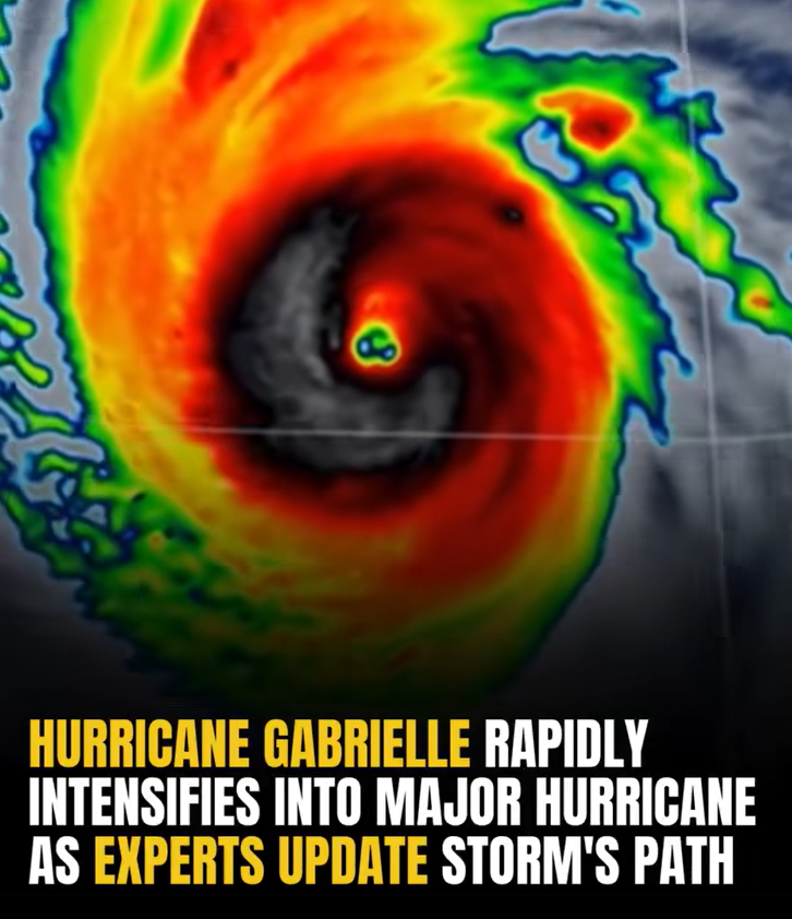 Hurricane Gabrielle Strengthens as New Path Announced