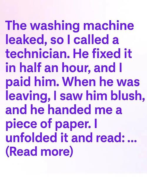 The Washer Leak That Changed My Life