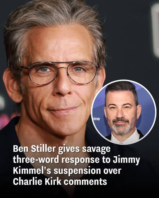 Ben Stiller’s Reaction to Kimmel Suspension Sparks Buzz