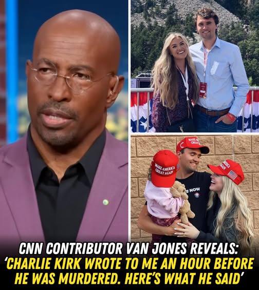 Van Jones Reveals Final Private Message Before Tragic Event