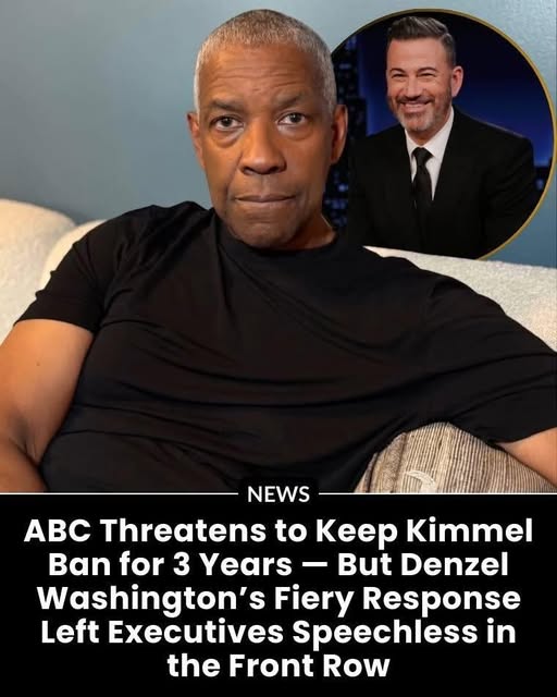 Denzel Washington Fuels ABC–Kimmel Free Speech Clash