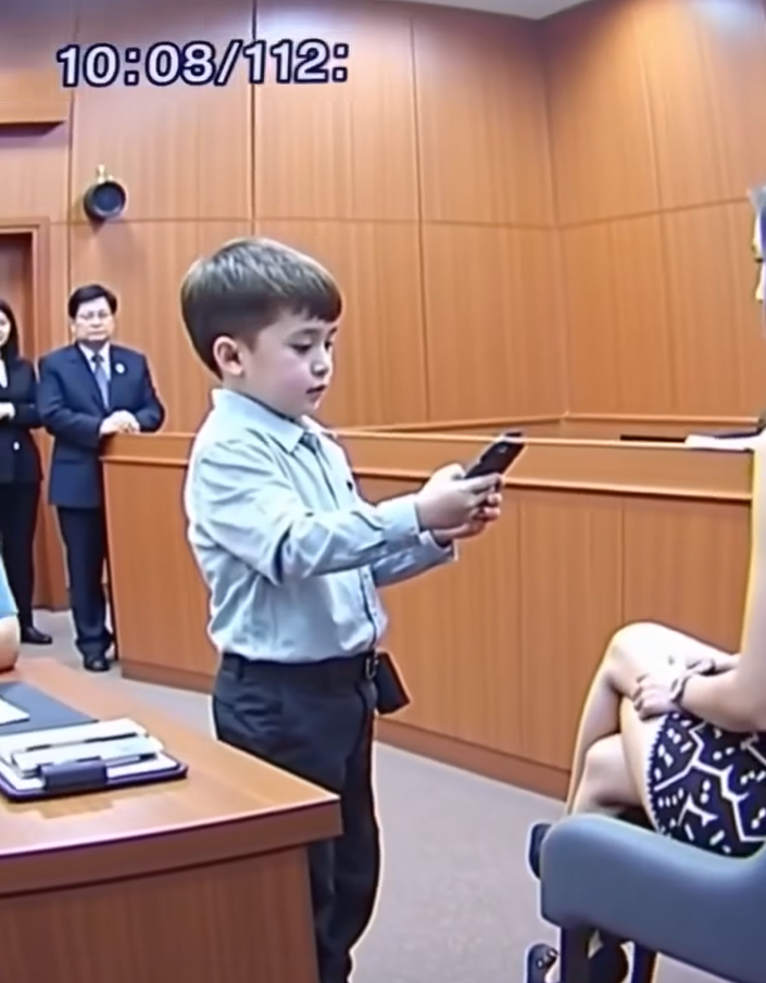 Son’s Phone Recording Shocks Court During Custody Hearing
