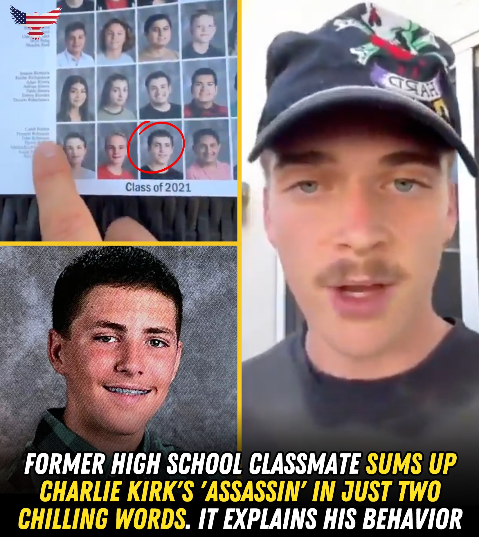 Ex-Classmate Sums Up Suspect in Two Words