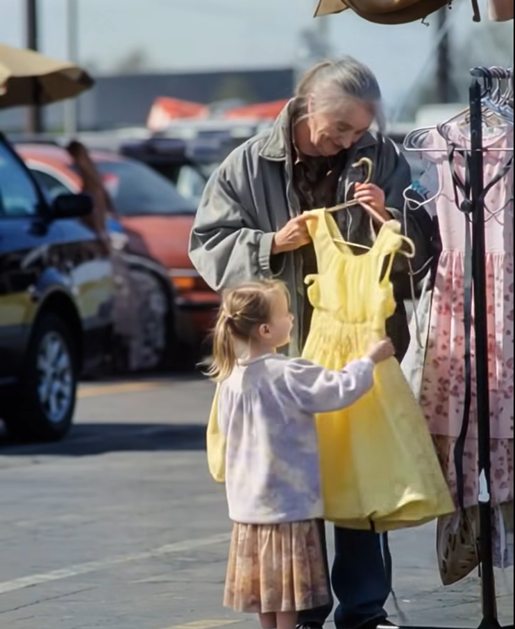 Flea Market Surprise: A Dress That Changed Everything