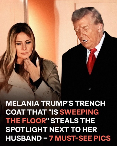 Stunning Trench Coat Moment During Trump’s UK Visit