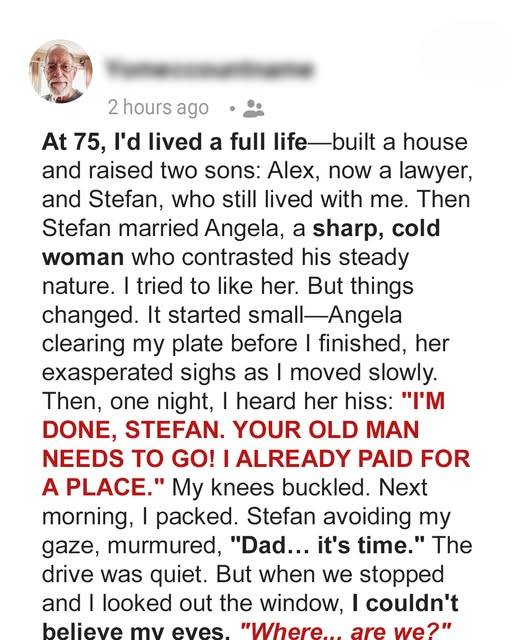 She Tried to Send Him Away, but Fate Had Other Plans