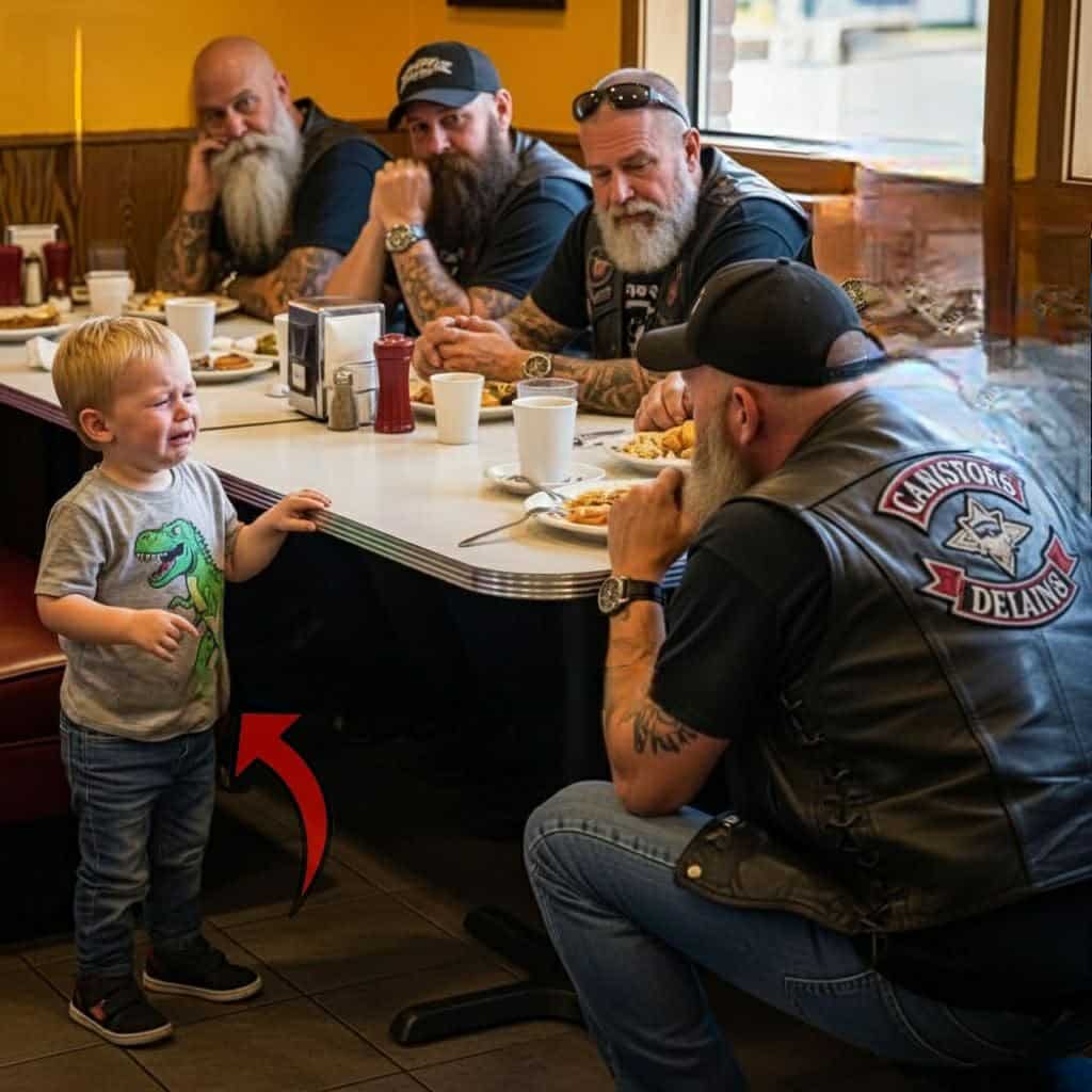 The  Secret That Shocked a Table of Bikers