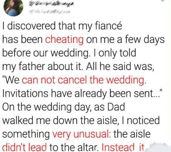 The Wedding Day Twist That Changed Everything at the Aisle