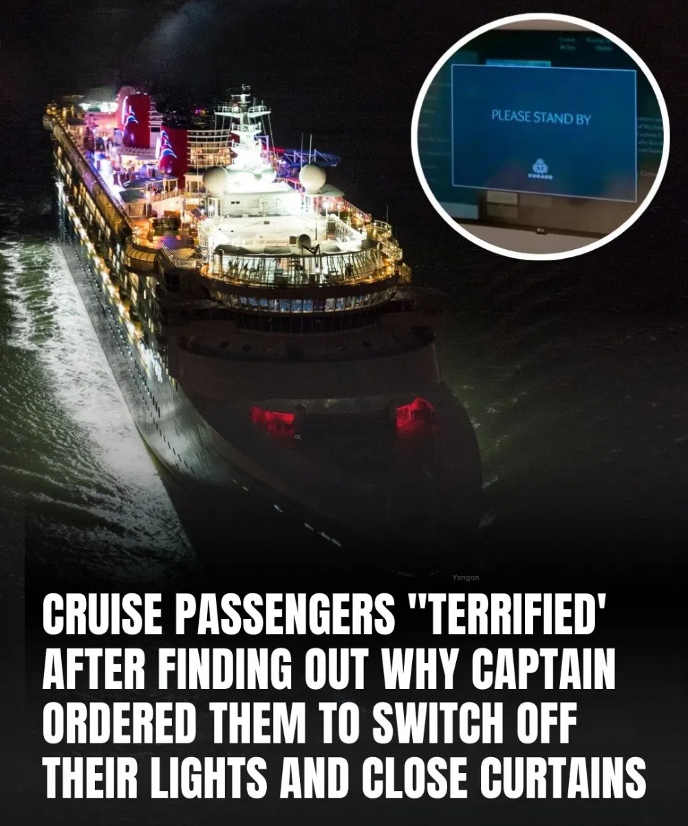 Why Cruise Passengers Were Told to Turn Off Lights