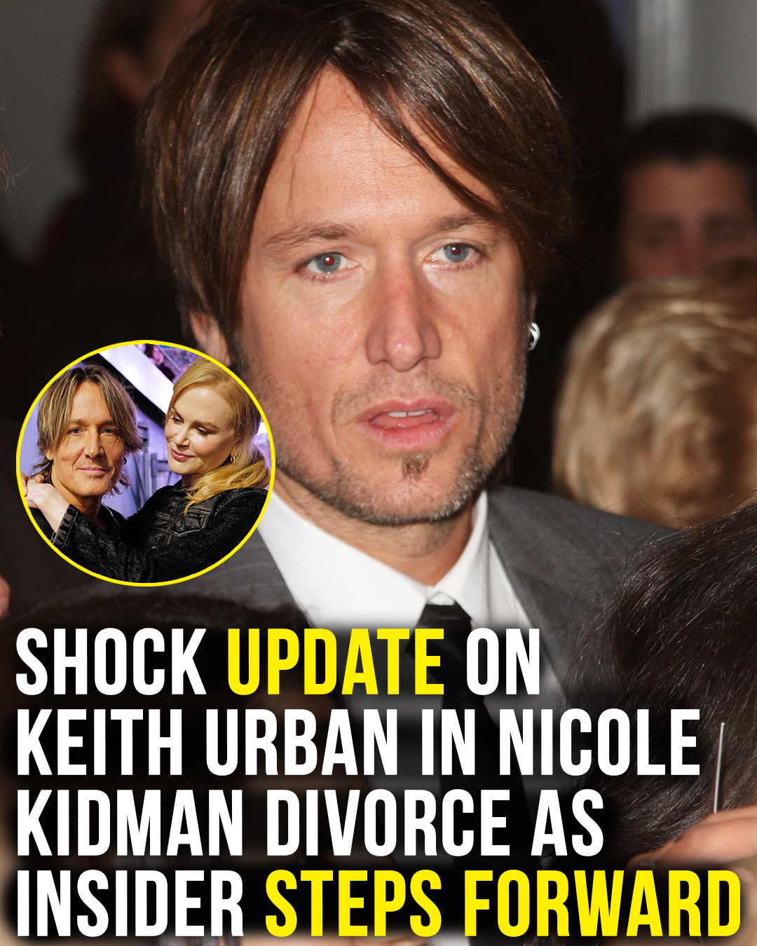 Insider Claims Keith Urban Less Supportive of Kidman
