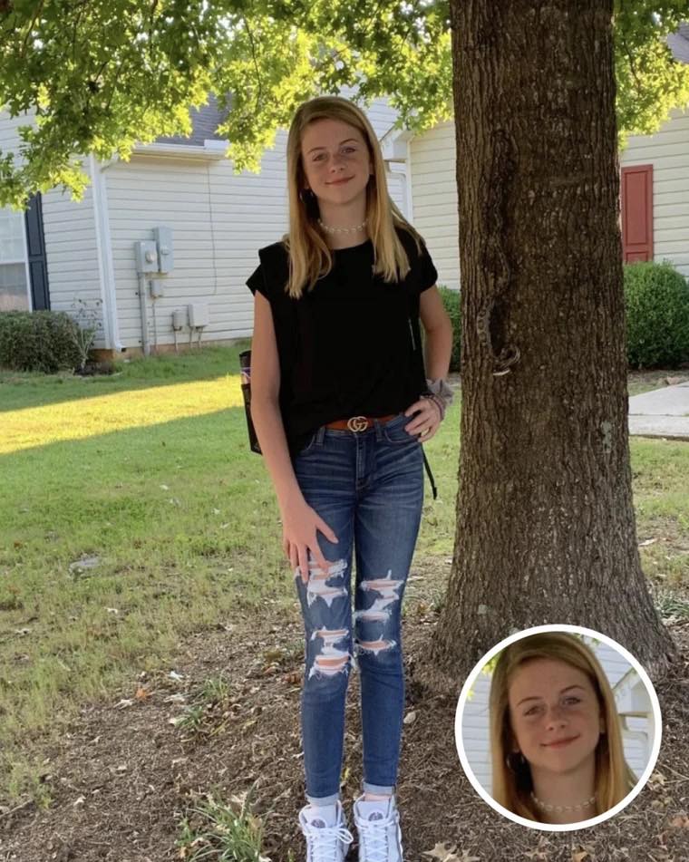 What Mom Spotted Behind Her Daughter Went Viral