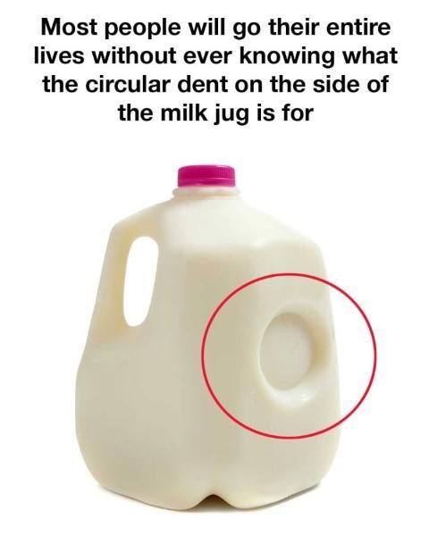 Why That Milk Jug Dent Exists — The Secret You Never Noticed