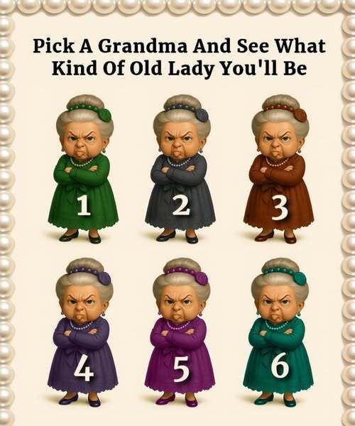 Which Grandma Matches Your Future Self?