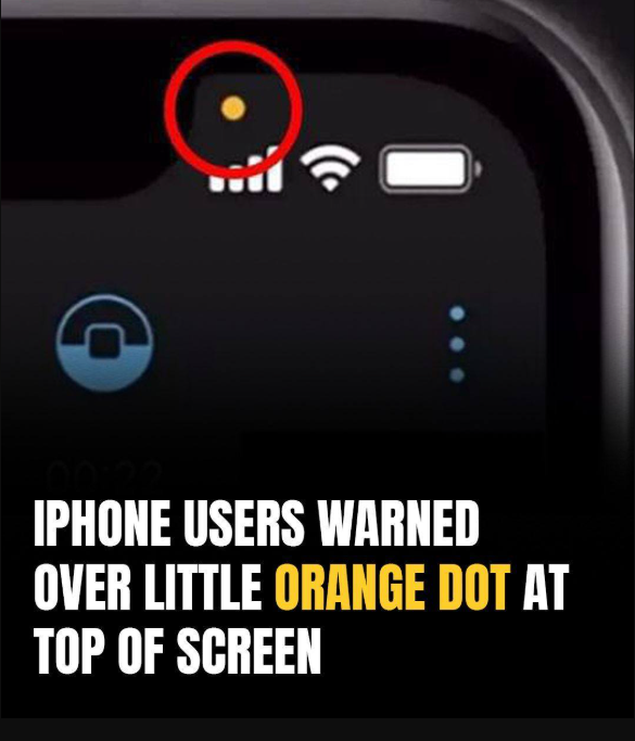 What the Orange Dot on iPhones Really Means