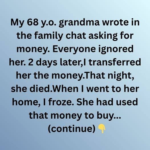Grandma’s Last Purchase Revealed a Hidden Story