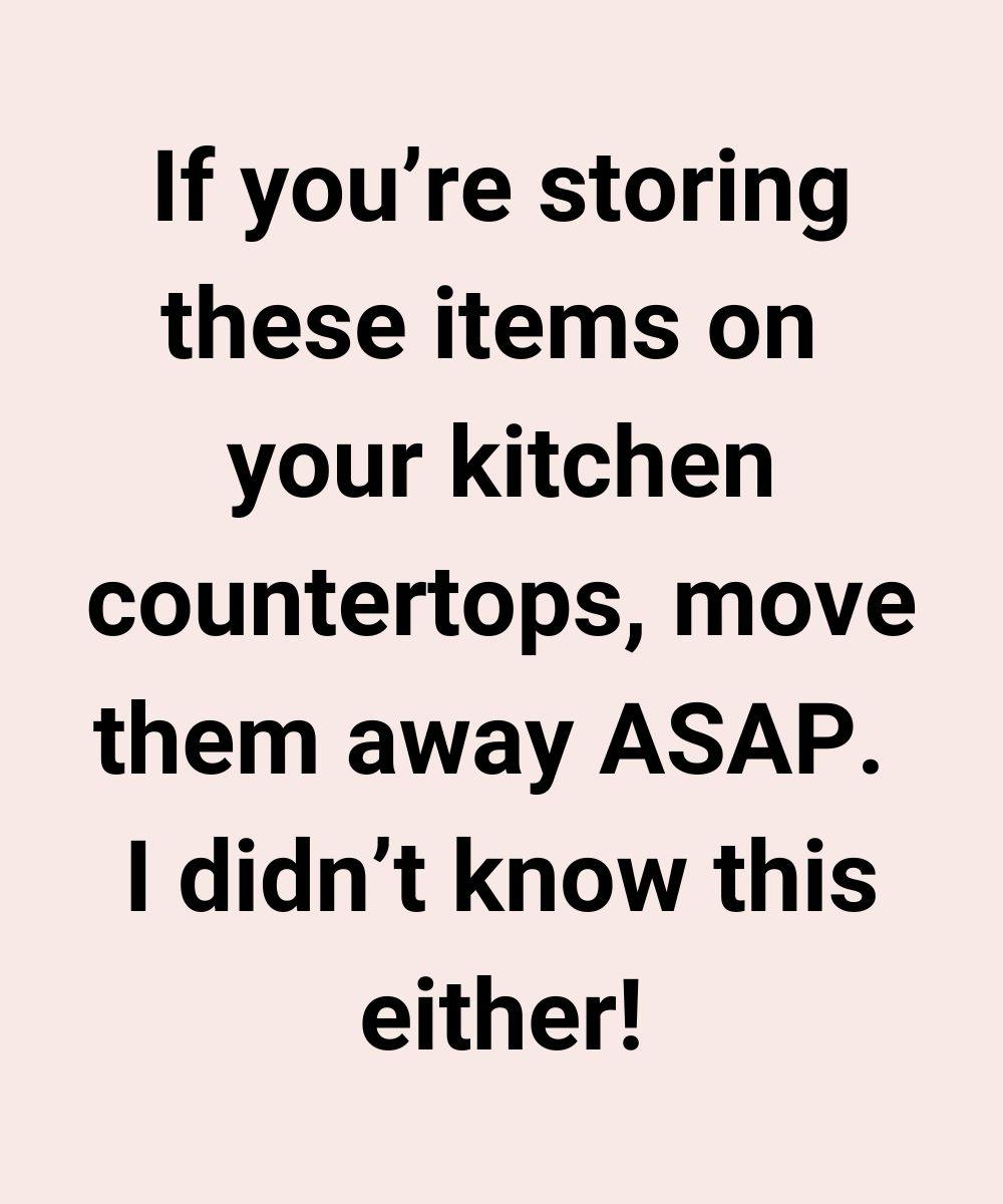 10 Items You Should Never Leave on Your Kitchen Counter — and Why You Probably Still Do