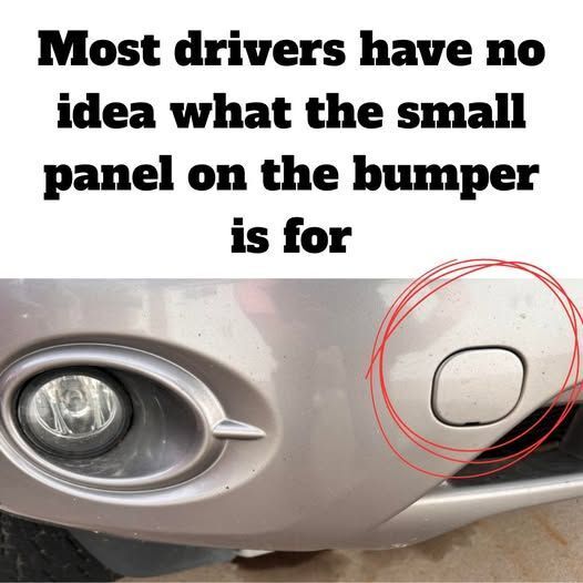 What That Tiny Square on Your Car Bumper Is Really Used For