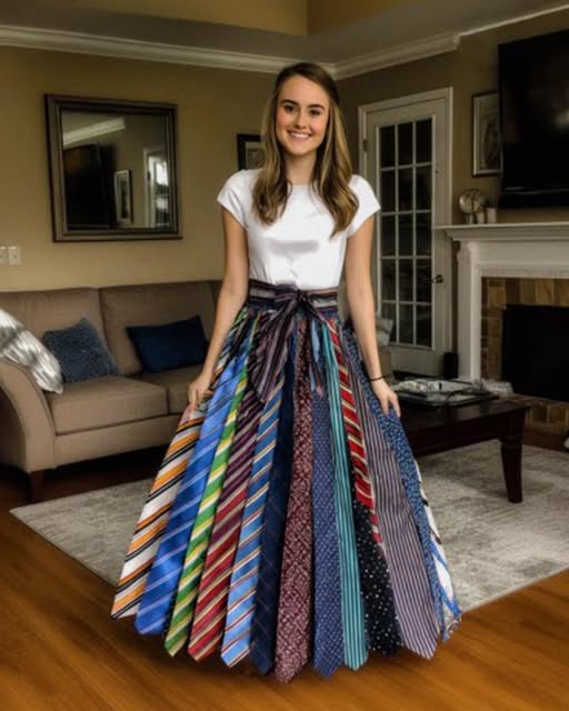 The Skirt from My Late Dad’s Ties Was Destroyed — Then This Happened