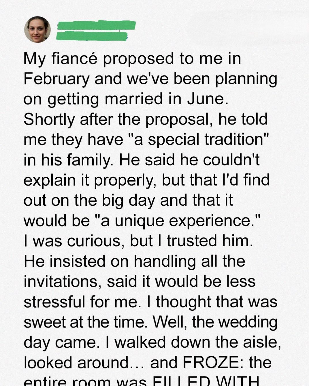 My Fiancé’s Secret Wedding Surprise Touched Me Deeply