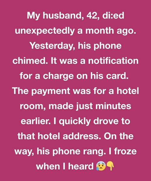 A Mysterious Charge on My Late Husband’s Phone Changed Everything