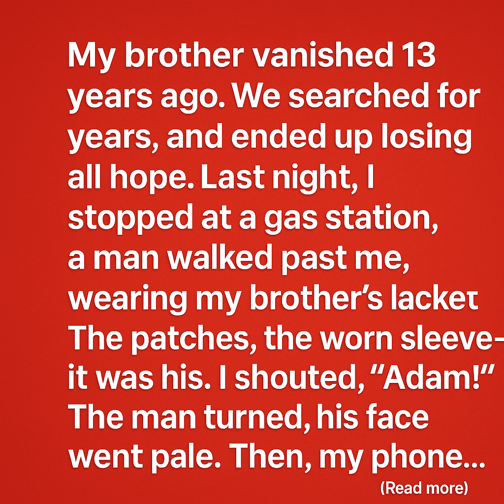 A Jacket, a Stranger, and the Unexpected Return of My Brother