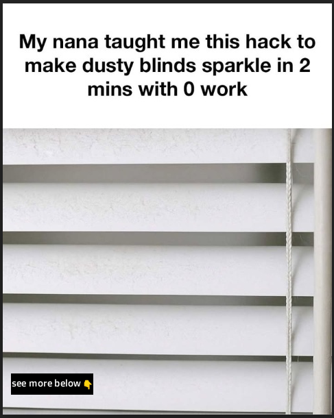 Looking for an Easy Way to Clean Blinds? Try This Simple Tip