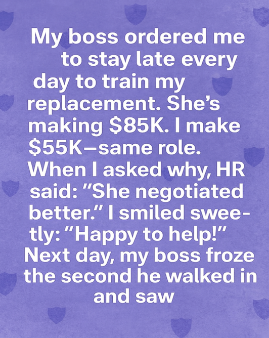 I Was Told to Train My Replacement — So I Taught My Boss a Lesson