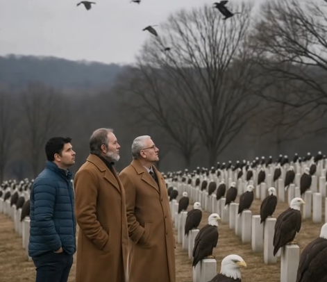 Eagles Take Flight in a Powerful, Silent Tribute to Honor Fallen Heroes
