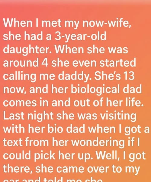Ten Years as Her Dad — Then One Text Changed It All