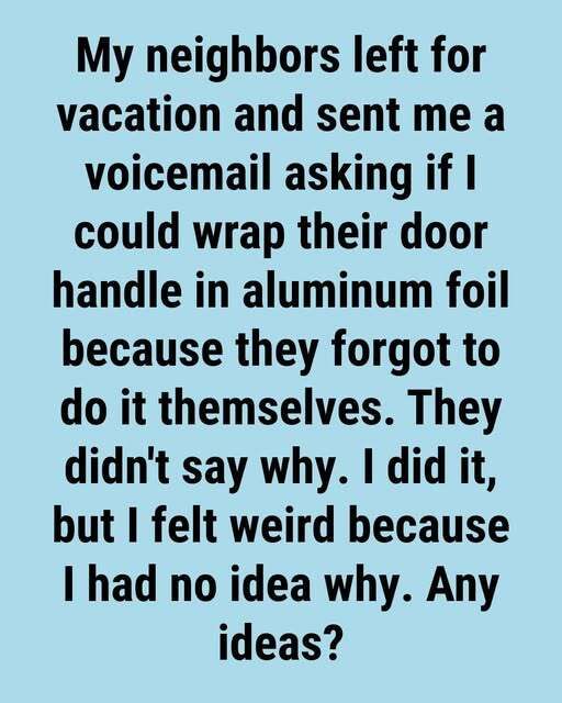 A Smart Aluminum Foil Idea to Help Keep Your Home Safer