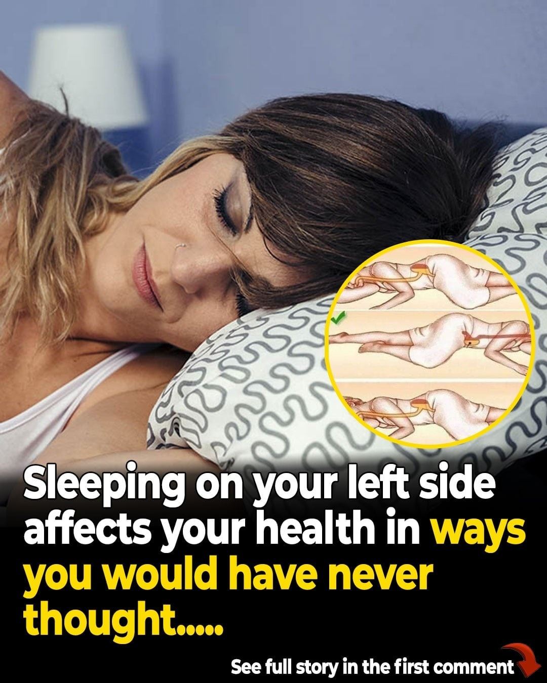 How Left-Side Sleeping Improves Brain Function and Digestive Health