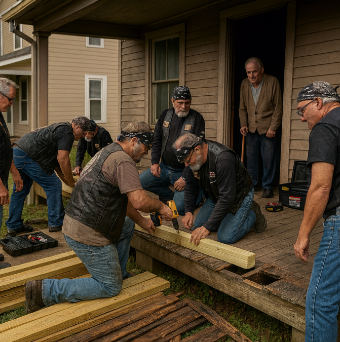 A Community Came Together to Repair an Elderly Neighbor’s Porch