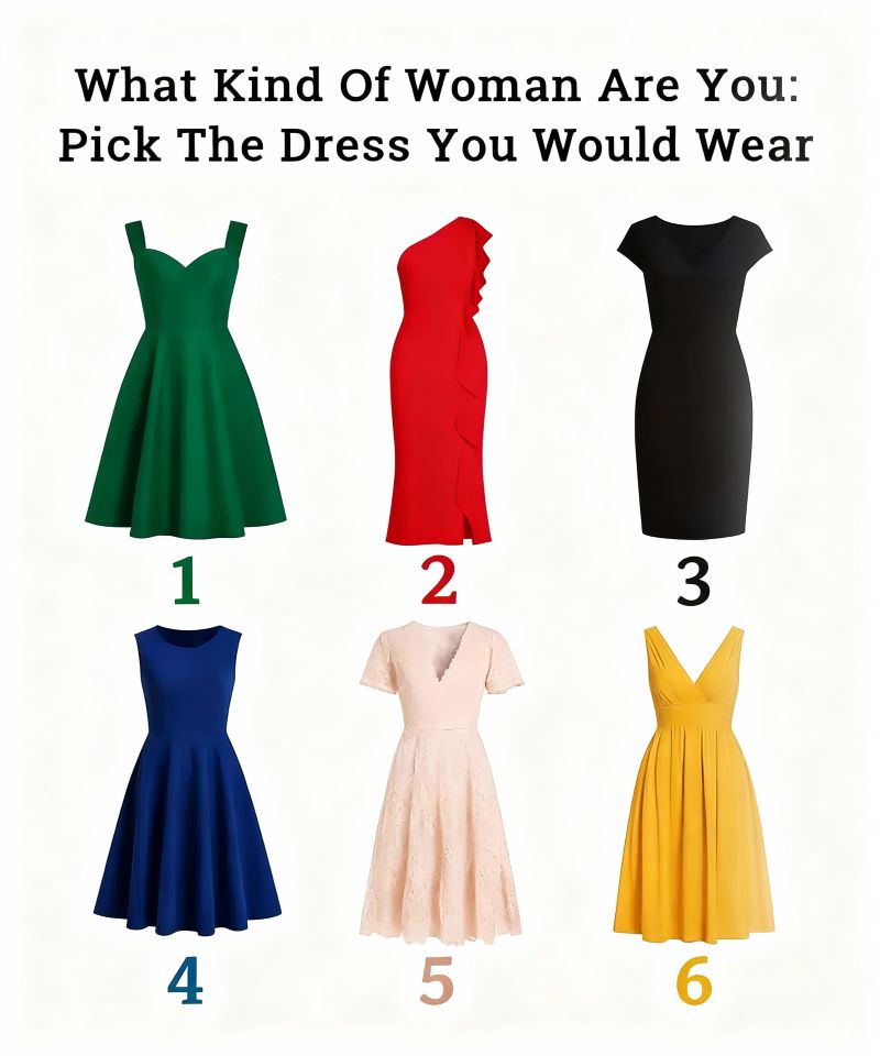 The Dress You’re Drawn To and What It Might Say About You