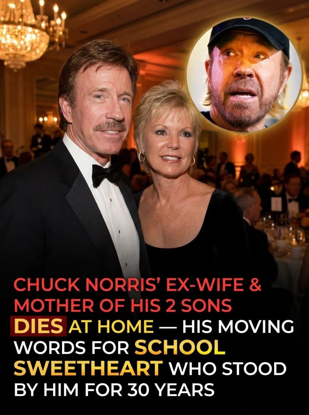 Remembering Dianne Holechek, Chuck Norris’s First Wife