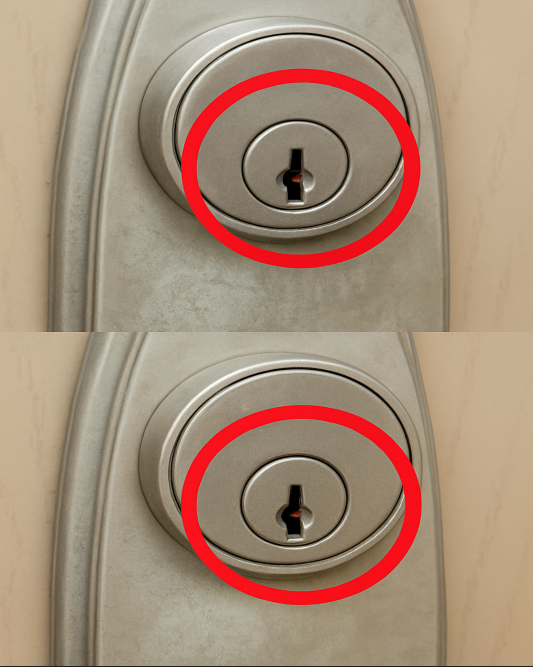 What Red Wax on Your Front Door Lock Might Signify