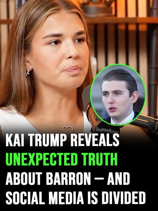 Kai Trump Opens Up About Barron Trump During a Recent Interview
