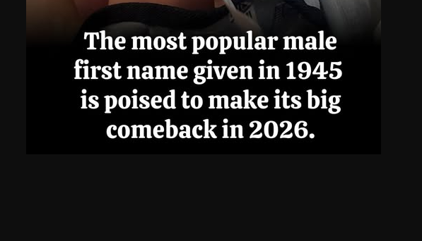 Official Name Book Predicts This Vintage Name Will Return in 2026